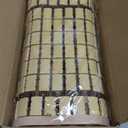 2 Pack Bamboo Headrest Pillow Natural Sauna Neck Rest Handmade Wood Pillows Chinese Style Household Spa Steam Saunas Rooms Breathable Hollow Pillow for Saunas backrest Accessories Home Spa