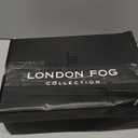 LONDON FOG Women's Nikki Low Two Piece Block Heel Dress Shoe Ladies Ankle Strap Pump Sandal (7)