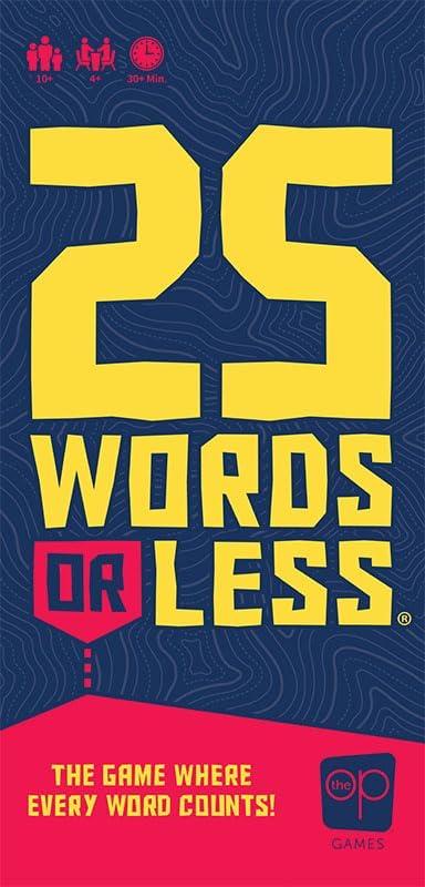 25 Words or Less Board Game, Figure Out the Secret Words Before Time Runs Out, 300 Cards, Timer & Countdown Board Included, Fast-Paced Party Game for Families & Adults,Fun for Game Nights & Gatherings
