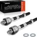 A-Premium 2 x Front Inner Tie Rod Ends, Compatible with Hyundai Sonata 2009-2015