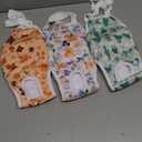 3 Pack Washable Female Dog Diapers with Adjustable Suspender, Reusable Sanitary Panties for Dogs in Heat, Leak-Proof Design for Small Dogs