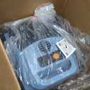 Pool Vacuum for Above Ground Pool, Lasts Up to 180 Mins, Self-Parking, LED Indicator, Wall Climbing Above Ground Pool Vacuum for Inground Pools, Robotic Pool Cleaner for Pools up to 2000 Sq.ft