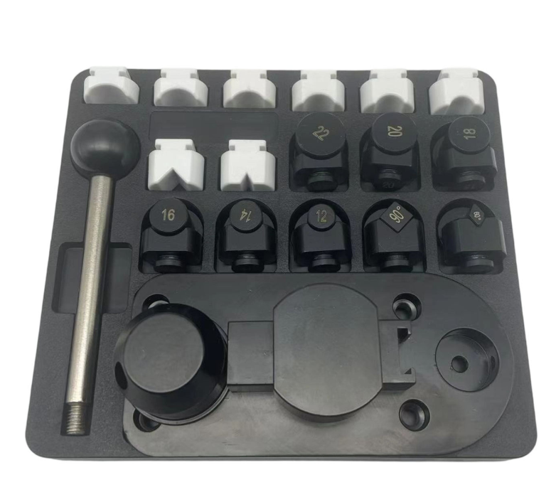 14 Pcs Ring Bending Tool Set for Spoons, Ring Bender Kit, Spoon Rings Maker Machine with Nylon Mold, Ring Making Tool for Spoon Heavy Duty, Ring Measurement Tool for DIY Enthusiasts, Gift