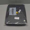 DOMISO 17 inch Laptop Sleeve with Handle Shockproof Computer Bag Waterproof EVA Protective Carrying Case for 17.3" HP Dell Asus Laptop, Dark Grey