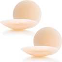 Adhesive Bra Strapless Backless Push‑Up Silicone Sticky Bra Reusable Invisible Seamless Bra for Women Light Nude