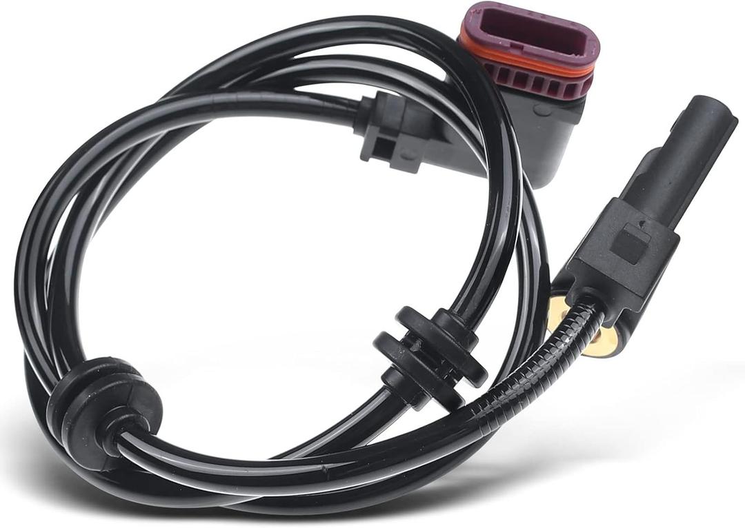 A-Premium Rear Left/Right ABS Wheel Speed Sensor Compatible with Mercedes-Benz - CL500/CL600/S550/S600/S65 AMG 2007-2010, CL63/CL65/S63 AMG 2008-2010, S400, S450, S500 - Rear Driver or Passenger Side