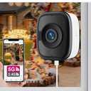 5MP 3K Window Camera, 2.4G & 5G WiFi Indoor Cameras for Home Security with Color Night Vision, Window Security Cam with Smart Human/Motion Detection, 2-Way Audio, 24/7 Recording, Easy & Quick Install