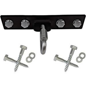 Qualward Heavy Bag Hanger Bracket for Wood Beam, Stainless Steel Swing Hangers Ceiling Wall Mount