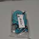 Cat Harness and Leash Escape Proof Medium Kitten Harness Bengal Cat Vest for Walking Travel, Turquoise, Medium