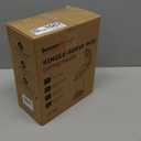 Bonsenkitchen Single Serve Coffee Maker K Cup Pod with 6-14oz Brew Size- 3 Min Fast Brewing Machine with Strength Control, BPA-free Materials, Fits 6.6" Travel Mugs, Silver, Upgrade