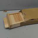 Bat House - Handcrafted Bat Box for Outside from Cedar Wood - Weatherproof Bat Houses for Outdoors - Bat Boxes Designed to Attract Bats - Easy for Bats to Land and Roost (Natural, One Chamber)