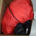 5 FT Christmas Inflatables Snowman Outdoor Decoration with LEDs Light, Holding Garland Blow Up Yard Holiday Inflatable for Outdoor Yard Garden Lawn Decor