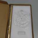 NearMoon Standing Paper Towel Holder, Kitchen Paper Towel Tissue Holder- for Bathroom Kitchen Countertop, Standard or Jumbo-Sized Roll Paper (with Marble Base, Brushed Gold)