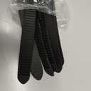 6 Pcs Snowboard Ladder Strap Binding-7.3" x 0.94" Snowboard Binding Straps Replacement-Snowboard Ankle Ladder Strap Binding for Ski Strap-in Binding Accessories