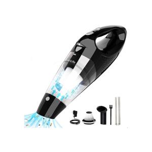 Handheld Vacuum Cordless, Portable Rechargeable Car Vacuum Cleaner High Power with Fast Charge Tech, Huge Motor & Large-Capacity Battery, Powerful Wireless Hand Held Vacuum for Pets, Car, Home