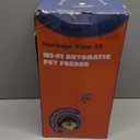 WOPET Automatic Cat Feeder with Camera for Two Cats, 6L Automatic Dog Feeder with HD Video and Night Vision, 5G/2.4G WiFi Pet Feeder for Cats & Dogs, SD Card Storage & 2-Way Audio (Black)