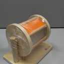 Montessori Baby Toys Play Kit Montessori Mirror Peekaboo Knob Puzzle, Medium Spinning Drum and Rainbow Fabric Ball Kit Toys for 6-12Months Toddlers