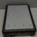 HBTower Step Stool, Mobility Step Stool for Adults & Seniors, Non-Slip Step Platform Indoor and Outdoor, Portable Step Riser, Safety Step for Car, Bedside, Office, Shower, Stairs, Grey