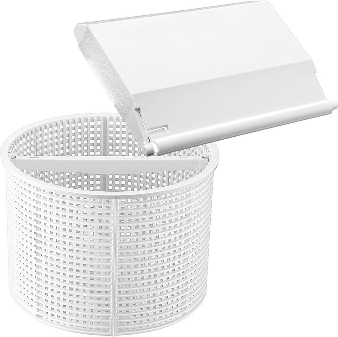 SPX1082CA Pool Skimmer Basket & SPX1082K Pool Skimmer Weir Door Compatible with Hayward & Aladdin B-152 Skimmer Models SP1082 SP1083 SP1084 1085 1086 SP1075 1075T 1076 1077 (White)