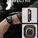 2 x TPU Protective Case for Apple Watch Series 10/11 46mm Case, Lightweight, Soft Skin-Friendly, for Daily & Sports Use [No Screen Protector] Black