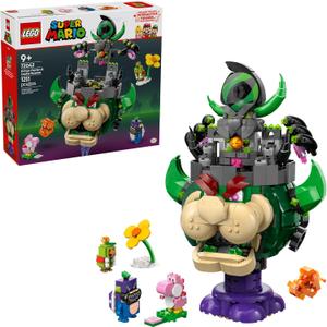 LEGO Super Mario Prince Florian & Castle Bowser Building Toy - Pretend Play Set for Boys & Girls, Ages 9+ - Building Blocks for Kids W/Digital Action & 4 Toy Figures - Gift Idea for Birthdays - 72042