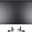 Replacement LCD Back Cover Rear Top Lid with Hinges for Lenovo ideapad 5-15IIL05 5-15ARE05 5-15ITL05 Series Laptop P/N: 5CB0X56073 AM1K7000310, Gray