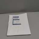 White Printable Bookmarks - Blank Printing Paper for Inkjet & Laser Printers - Heavyweight 80lb Cover Cardstock - 2" x 6" Perforated 5 per page - 25 Sheets / 125 Blank