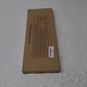 SABLUTE Large Print Backlit Keyboard, Wired USB Lighted Computer Keyboards with 7-Color & 4 Modes Backlit, Oversize Letters Keys Easy to See and Type, Keyboard Compatible for PC, Laptop (Black)