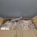 Didaey 16 Pcs Wedding Centerpieces for Tables, Gold Silver Vase Centerpiece with Chandelier Crystal Metal Flower Stand, Tall Flower Vases for Wedding Party Home Decoration(Gold,21.3)