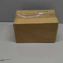 9 Pack Pink Christmas Bottle Brush Trees, Artificial Mini Christmas Tree Decorated Ornaments Small Pink Sisal Tree with Wood Base for Xmas Winter Snow Miniature Tabletop Home Decoration