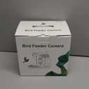 Bird Feeder with Camera, Solar Powered Outdoor Birdhouse, 2K HD AI Smart Identify Birds Species, Instant Motion Detection & Alerts, Capture BirdVideo, Gifts for Mom Dad and Bird-Lovers(Green)