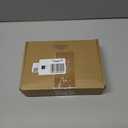 WILLBOND 36 Pieces Christmas Poinsettia Glitter Faux Flowers Christmas Artificial Flowers Tree Ornaments Topper Xmas Decorations(Gold)