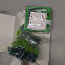 Clabby 24 Sets St Patrick's Day Gifts for Women Crochet Shamrock Charm St Patrick's Day Pocket Hug with Blessing Cards and 4 Leaf Clover Crochet Accessories for Coworkers Women Irish Gifts