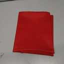 Hiasan Small Tablecloth for Square Tables - Waterproof and Spillproof Washable Fabric Table Cloth for Dining Room Kitchen Party (Red, 40 x 40 Inch)
