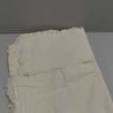 ZWJD Pillow Covers 26x26 Set of 2 Cream Throw Pillow Covers with Fringe Chic Cotton Decorative Pillows Square Cushion Covers for Sofa Couch Bed Living Room Farmhouse Boho Decor