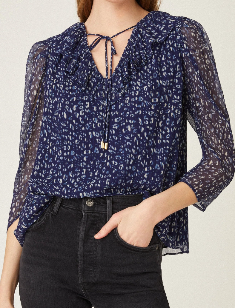 Shoshanna Landen Top - Ink Multi