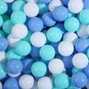 STARBOLO Ball Pit Balls for Toddlers Phthalate Free BPA Free Non-Toxic Crush Proof Play Balls for Toddlers Kids Pool Playhouse Pack of 100 200 500