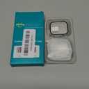 Smiling 2 Pack Case Compatible with Apple Watch Series 11 (2025)/ Series 10 42mm with Tempered Glass Screen Protector, Hard PC Case Scratch-Resistant Overall Protective Cover- Transparent