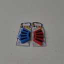 Hisight 2 PCS Sponge Hair Braiding Machine Women Lady Girls DIY French Twist Plait Hair Braiding Tool Sponge Hair Styling Clip Stick Braider Braid Tool (Red、 Blue)