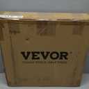 VEVOR Foldable Utility Cart, 80 lbs Load Capacity, Folding Portable Rolling Crate Handcart with Durable Heavy Duty Telescoping Handle and 2 Wheels for Travel Shopping Moving Luggage Office Use, Black