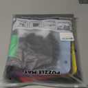 Napzy Puzzle Mat Rollup for Jigsaw Puzzles Storage Matt Roll Up Puzzle Board Saver with 8 Sorting Trays 1 Drawstring Bag Puzzle Table for Up to 1500 PCS