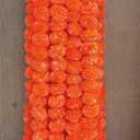 Amroha Crafts Lemon Yellow Marigold Garland for Indian/American Wedding Party Mantle Decoration, Faux Garlands for Diwali, House Warming Decoration, Spring Bush Floral for DIY Backdrops!-Pack of 10