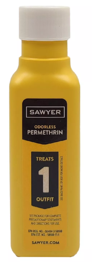 Sawyer Premium Permethrin Tick, Midge, and Mosquito Repellent Spray, 133ml (Pack of 6)