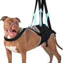 Dog Lift Harness for Large Dogs, Hind Leg Support to Help Rehabilitate, Hip & Back Leg Joint Injury Dog Lift, Reflective Rear Limbs of Elderly Dogs with Weak Hind Legs ACL Brace L 