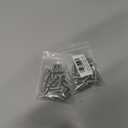 2 x M6-1.0 x 16mm Button Head Socket Cap Screws, Allen Socket Drive, Stainless Steel 18-8, Bright Finish, Quantity 25