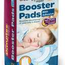 Inspire Dimples Booster Pads, Baby Diaper Doubler with Adhesive - Boosts Diaper Absorbency - No More leaks 30 Count (with Adhesive for Secure Fit) (30 Count)