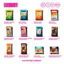 Legendary Foods Cinnamon Roll 22g Protein Bars  Gluten-Free, Low Carb Meal Option  Sweet Zero Sugar Snack, Keto-Friendly  10-Pack High Protein Pre- or Post-Workout Nutrition Bars - Milk Chocolate