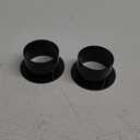 Hon&Guan 3 Inch Duct Connector, Plastic Duct Flange Vent Systems 3 Flange for Heating Cooling Ventilation Vent System-2PCS.