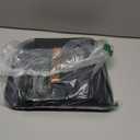 GRANNY SAYS Small Storage Bins with Lids, Small Storage Boxes, Shelf Baskets for Shelf, Collapsible Storage Bins for Living Room, Bedroom, 10x8x7 Inch, Black, 2-Pack