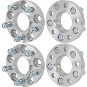 ECCPP 4PCS 5x115 to 5x115 Wheel Spacers Hub Centric 1"inch 5 Lug for 2005-2020 for Chevrolet Equinox| 2002-2012 for Chevrolet Impala| 1990-2001 for Chevrolet Lumina